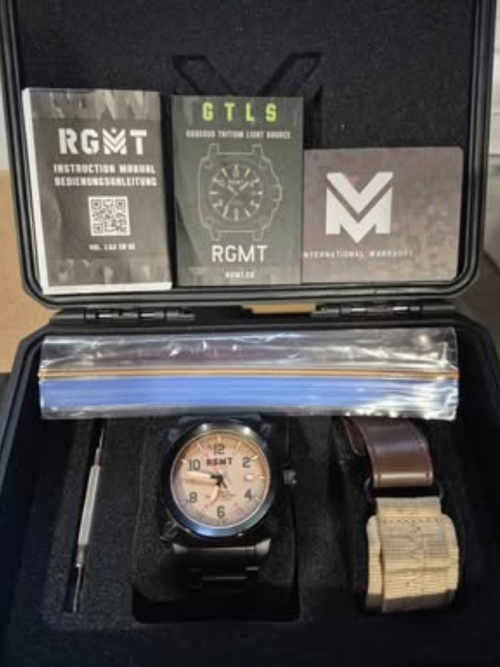 RGMT Altimeter Tritium Automatic watch